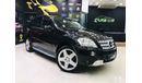 Mercedes-Benz ML 350 - 2011 - GCC - ORIGNAL ///AMG BODY KIT - ONE YEAR WARRANTY