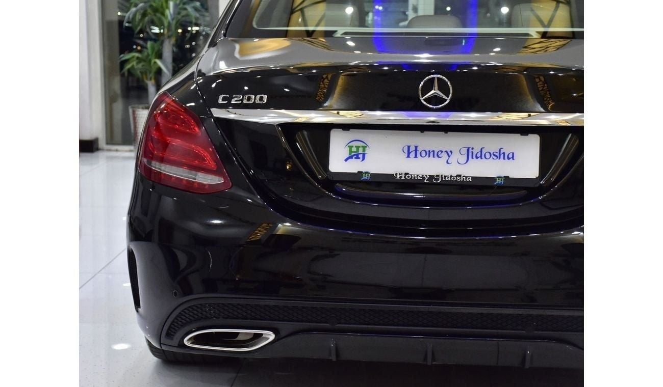 Mercedes-Benz C 200 EXCELLENT DEAL for our Mercedes Benz C200 ( 2018 Model ) in Black Color GCC Specs