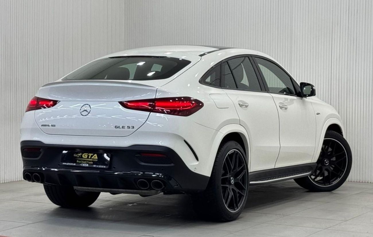 Mercedes-Benz GLE 53 AMG Coupe 2024 Mercedes GLE53 AMG 4MATIC Coupe, 5 Years Mercedes Warranty, Fully Loaded, Very Low Kms, GCC