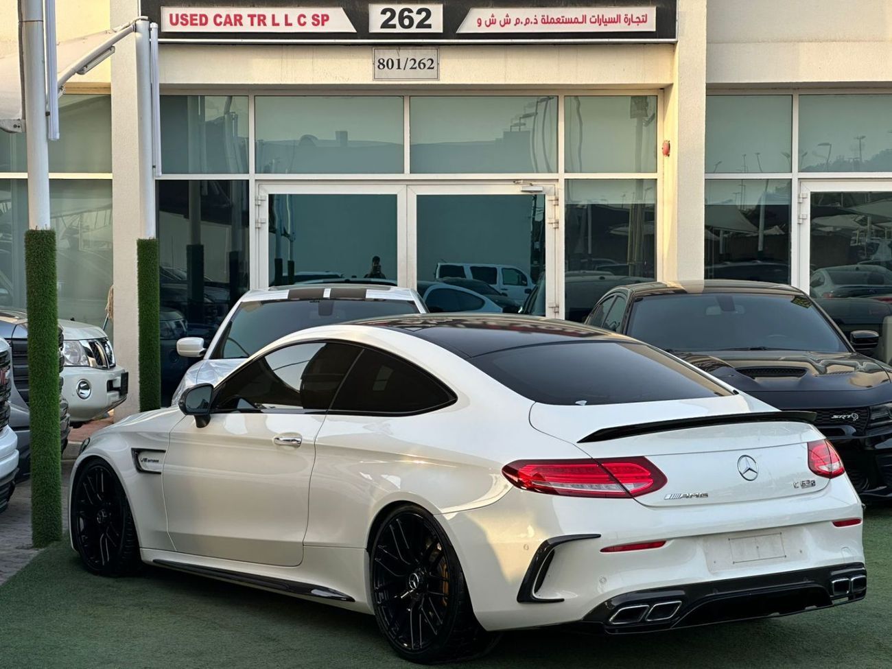 Mercedes-Benz C 36 AMG MERCEDES BENZ AMG C63S 2017 GCC FULL OPTION ORIGINAL PAINT PERFECT CONDITION
