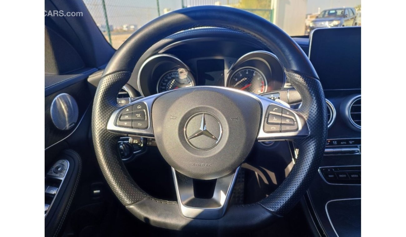 مرسيدس بنز C 43 AMG MERCEDES BENZ c43 2016 RED PETROL kms 43199 (347209)