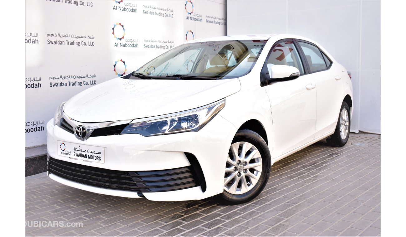 Toyota Corolla AED 1270 PM | 0% DP | 2.0L SE GCC WARRANTY