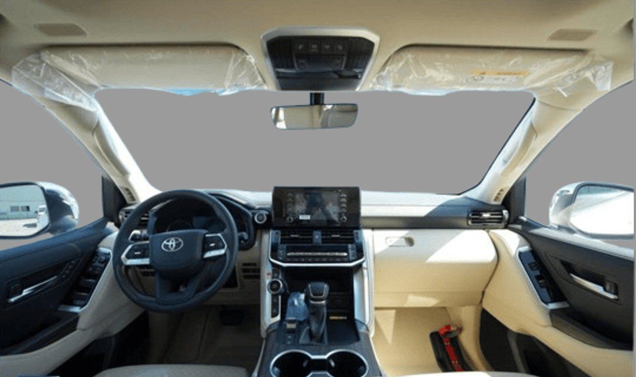 تويوتا لاند كروزر VX ECTP2M031 - 2026 Toyota LC300 Std - 4.0L Petrol Auto - White with Beige Interior