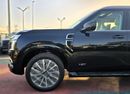 Nissan Patrol LE PLATINUM CITY Nissan patrol platinum full option 3.5l T A/T V6  4WD Gcc black color inside beige
