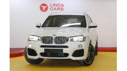 BMW X3 BMW X3 X-Drive 28i M-Sport 2017 GCC under Agency Warranty with Zero Down-Payment.