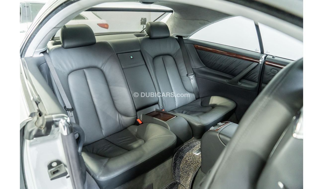Mercedes-Benz CL 600 2002 Mercedes Benz CL600 V12 AMG Coupe / Full-Service History