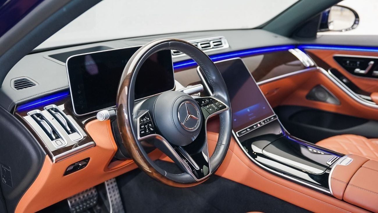 مرسيدس بنز S 450 4M 3.0L (367 HP) UAE's Very Best Example | 2 Years Free Servicing | AED 7,081 Per Month