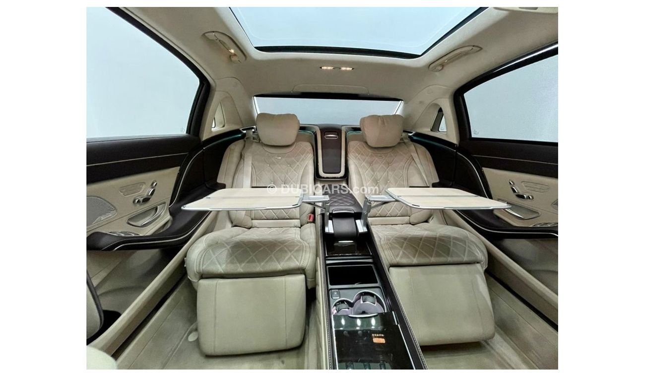 مرسيدس مايباخ S560 مايباخ 2020 Mercedes S560 Maybach 4MATIC, Full Gargash Service History, European Specs