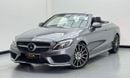 Mercedes-Benz C 300 AMG Pack 2.0L 2018 Mercedes-Benz C300 AMG Convertible, 1 Year Warranty, Mercedes Service History, GC