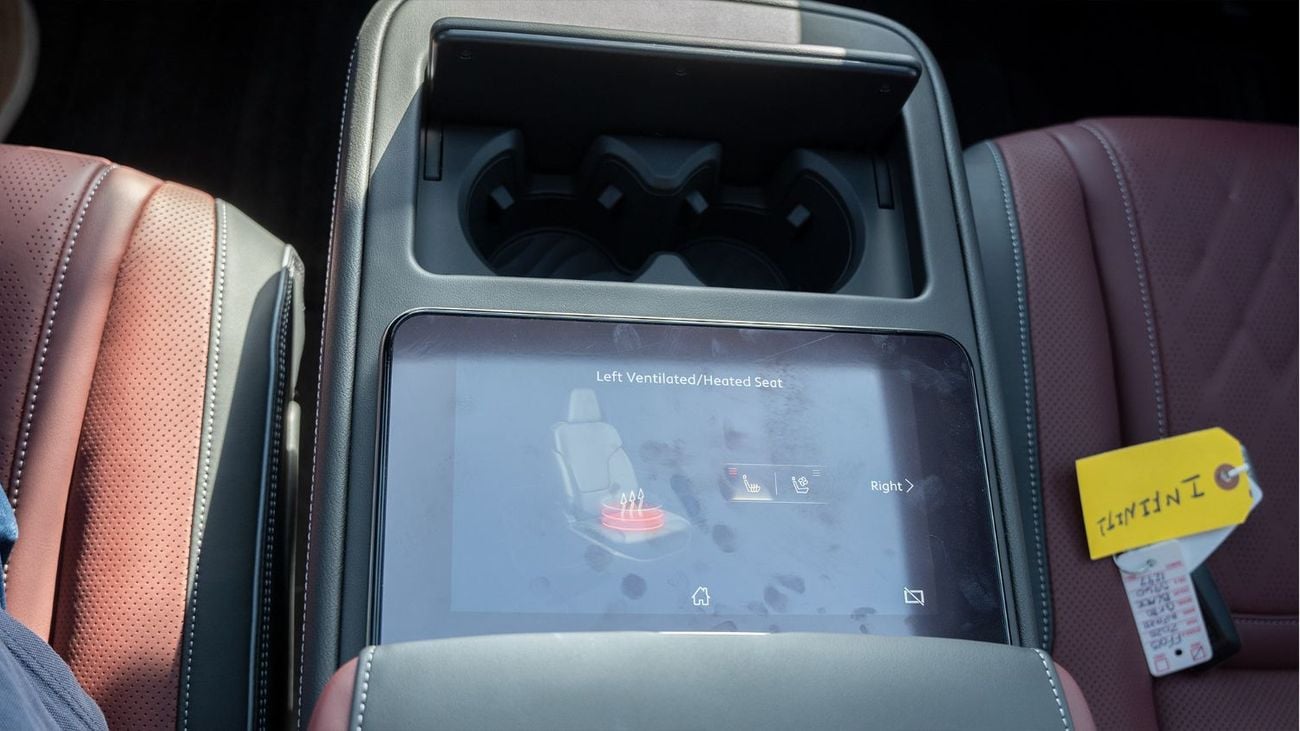 Infiniti QX80 2026 Infiniti QX80 Autograph with Captain Seat (Gray-Red)