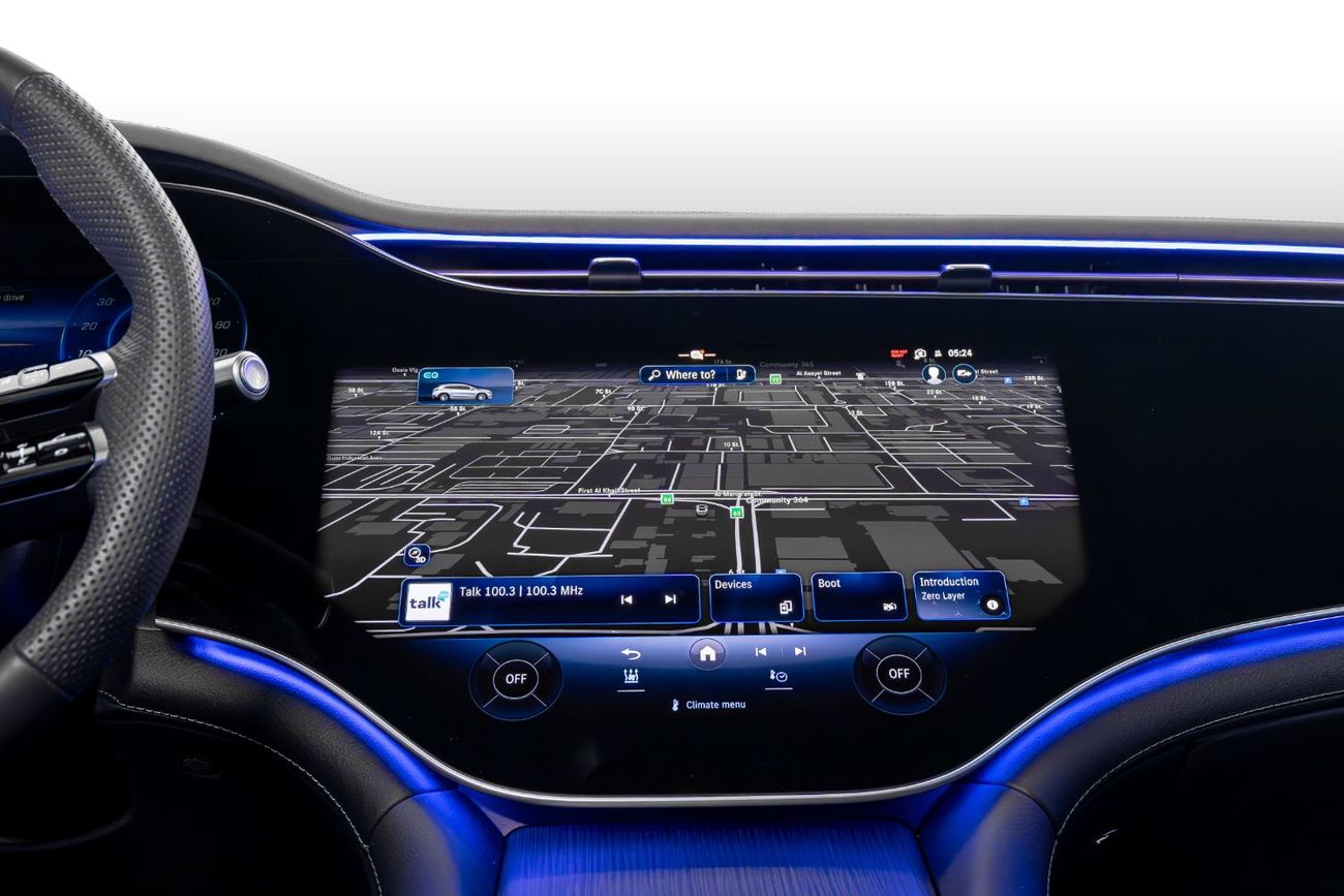 مرسيدس بنز EQS 450 SUV 4MATRIC