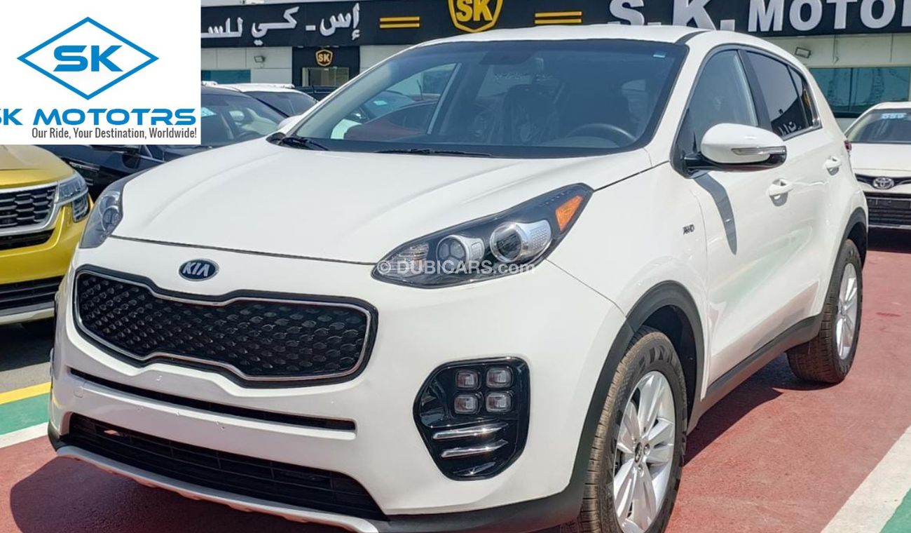 Kia Sportage 2.4L Petrol, Alloy Rims, Leather Seats, Rear Camera, Low Mileage (LOT # 593003)