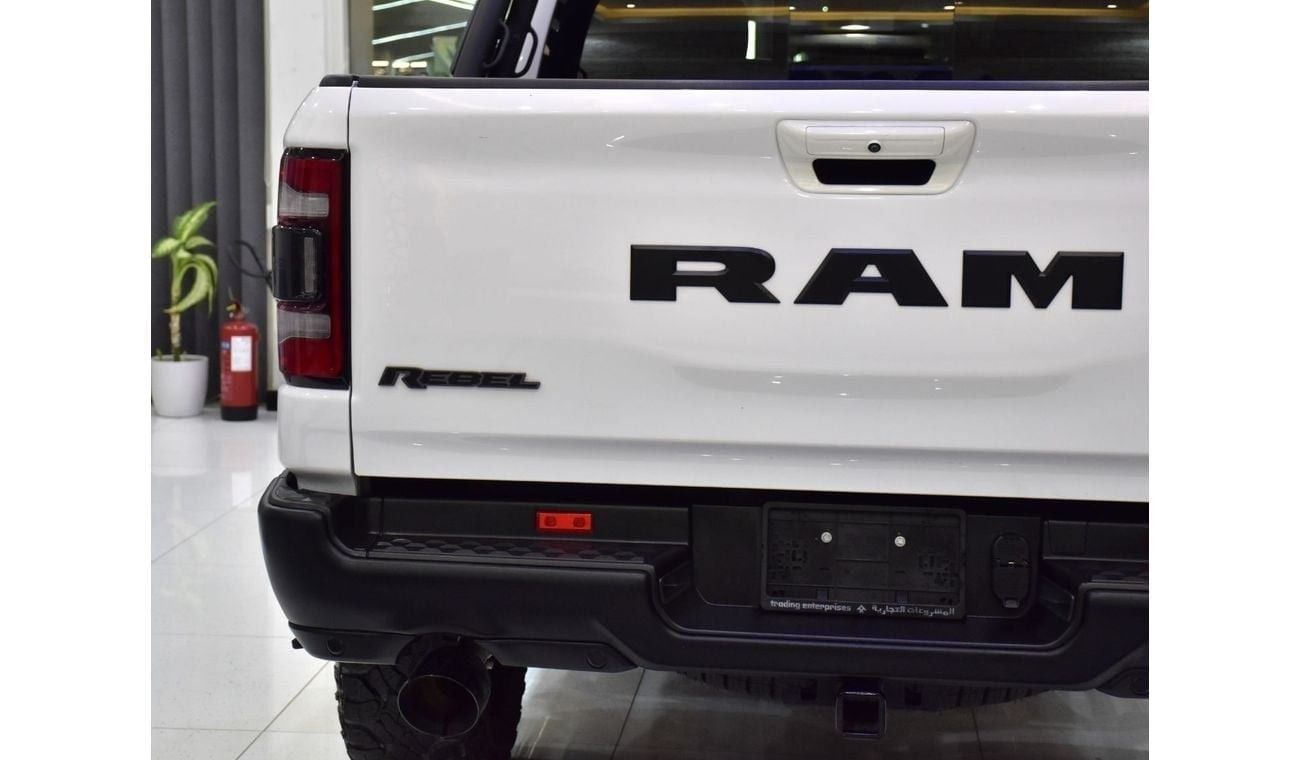 رام 1500 EXCELLENT DEAL for our Dodge Ram Rebel 4x4 5.7L ( 2021 Model ) in White Color GCC Specs