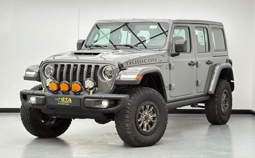 جيب رانجلر أنليميتد 2023 Jeep Wrangler Rubicon 392 SRT, Feb/2027 JEEP Warranty, GCC