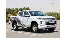 Mitsubishi L200 4x4 | Power Locks, Windows, Mirror | Petrol Engine | Excellent Condition | GCC