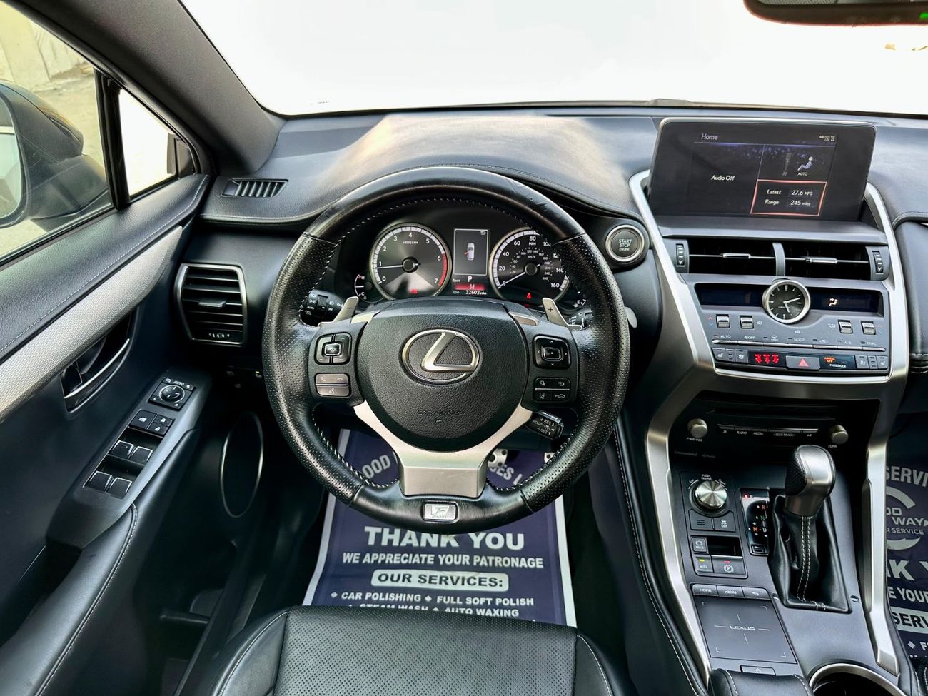 Lexus NX300 F Sport 2.0L - Automatic . Petrol  5 Seats . 5 Doors ▾