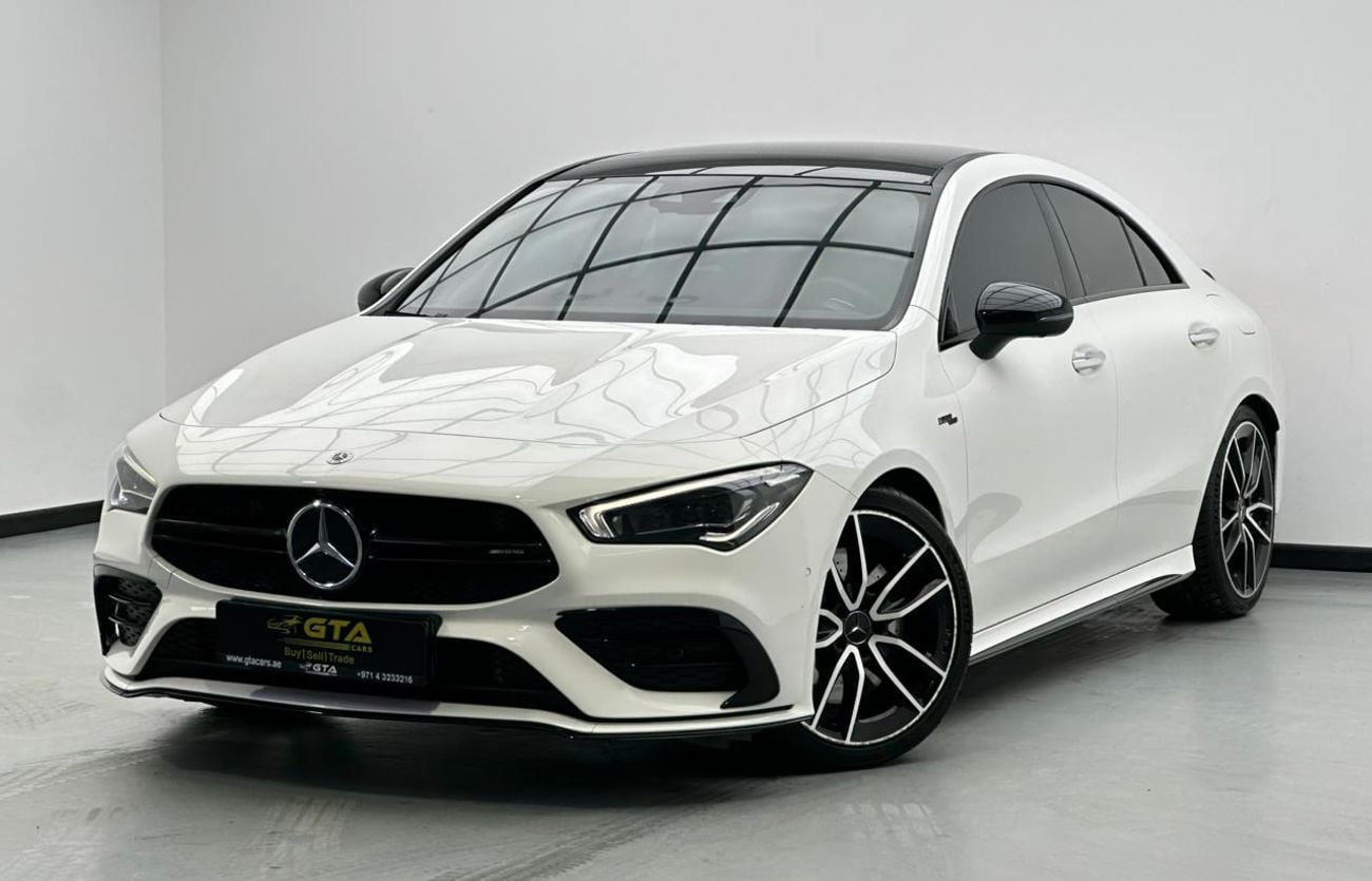 Mercedes-Benz CLA 35 AMG 2023 Mercedes Benz CLA35 AMG 4MATIC, 2027 Mercedes Warranty + Service Pack, Very Low Km, GCC