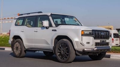 تويوتا برادو 2026 Toyota Prado VXL 2.4L AT Petrol (White-Beige)