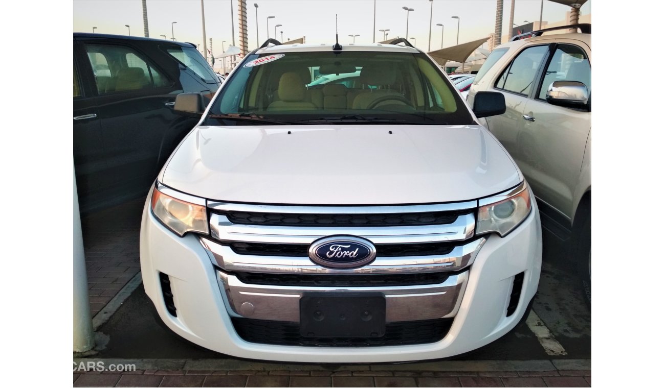 Ford Edge 2014 WHITE GCC NO ACCIDENT NO PAINT PERFECT