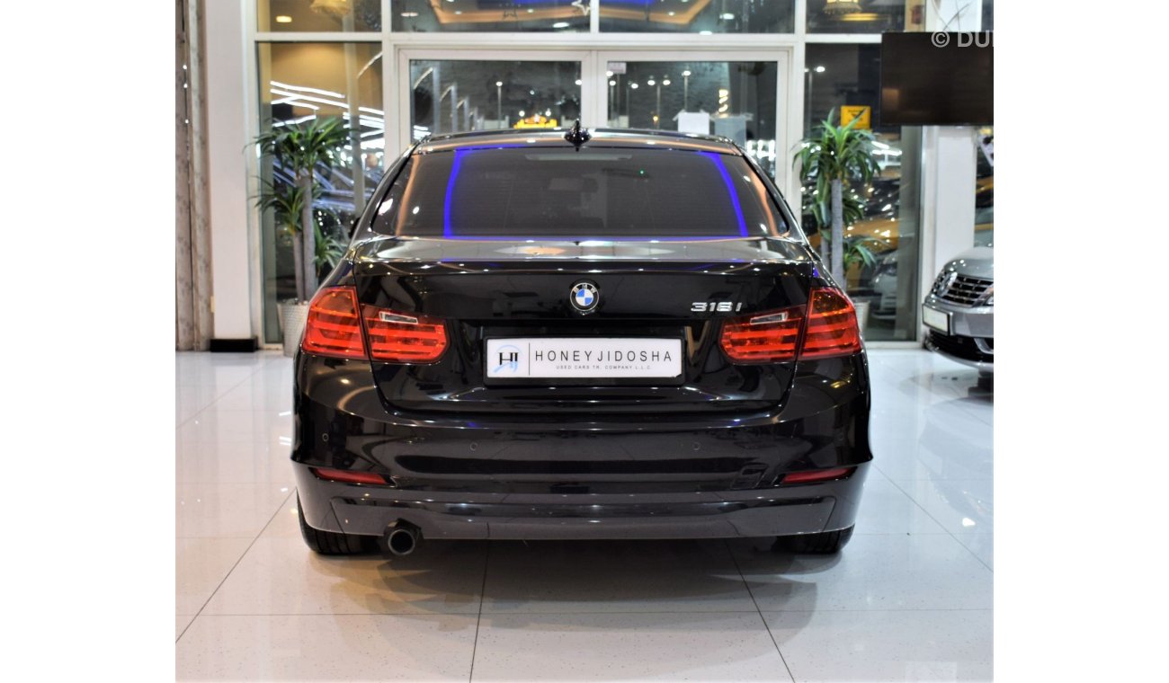 بي أم دبليو 316 EXCELLENT DEAL for our BMW 316i ( 2015 Model! ) in Black Color! GCC Specs