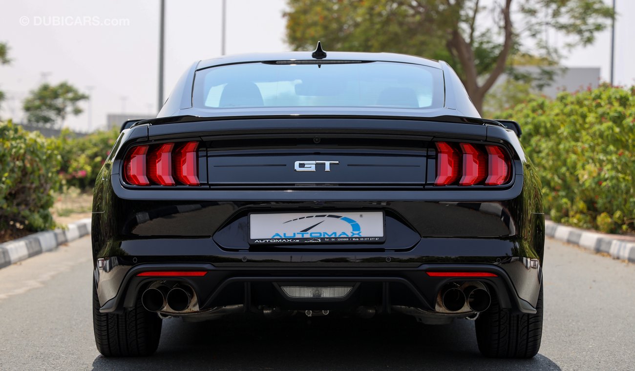 فورد موستانج 2020 GT بلاك إيديشن, 5.0, V8 , عداد رقمي,3 سنوات أو 100K كم ضمان+K60كم صيانة@الطاير