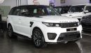 Land Rover Range Rover Sport SVR / GCC Specifications