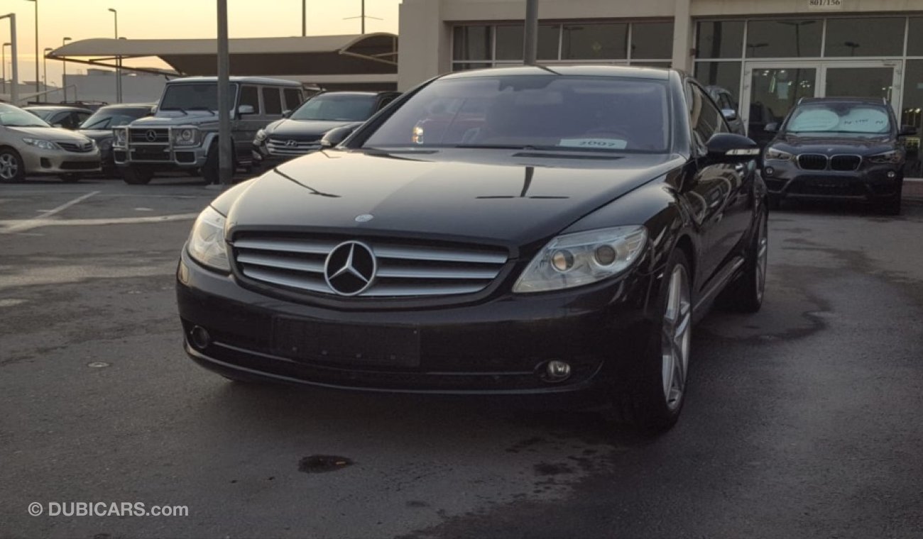 Mercedes-Benz CL 500 model 2007 car prefect condition full service full option low mileage