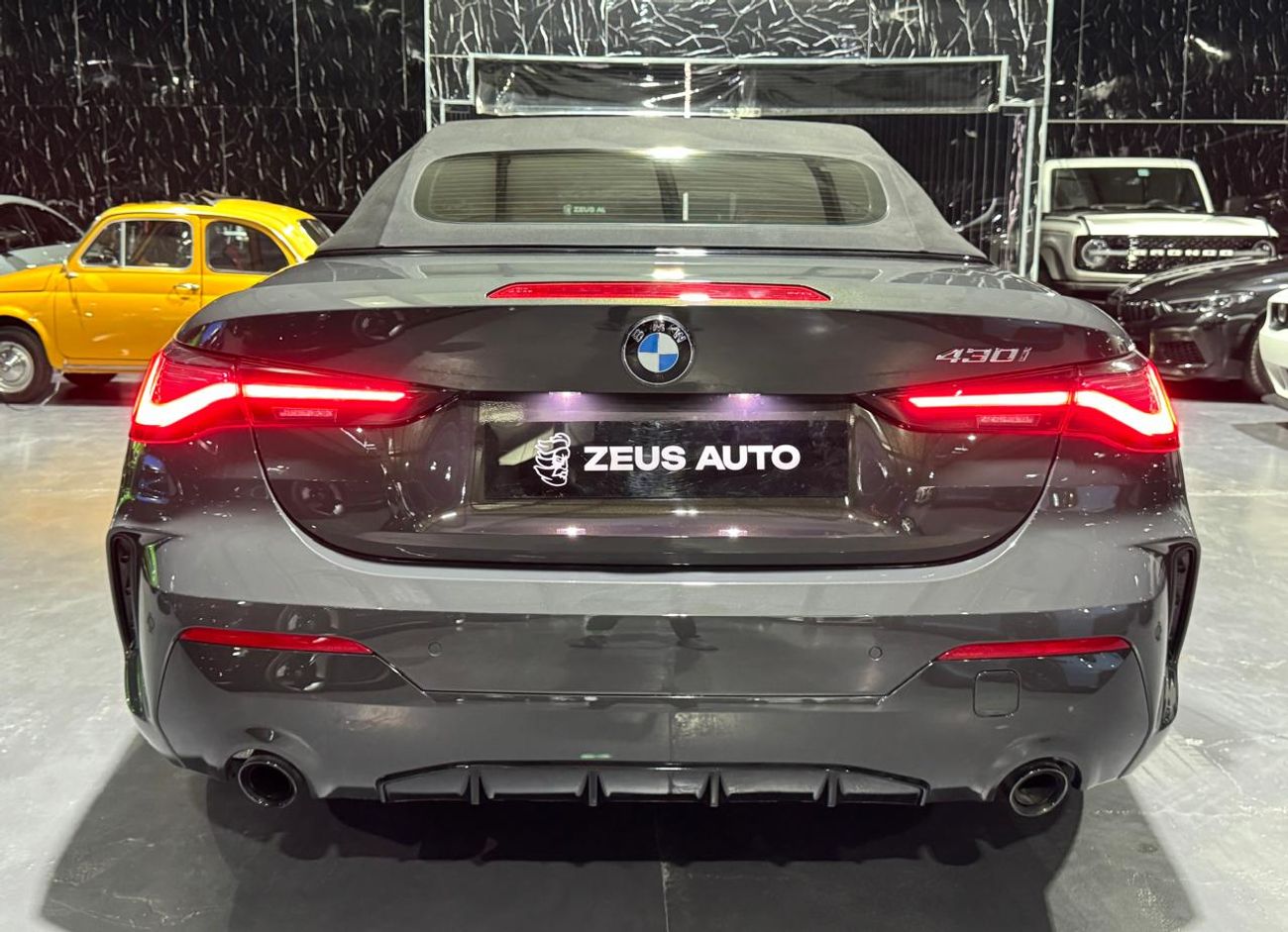 بي أم دبليو 430i M Sport 2.0L (258 HP) 2022 BMW 430i Cabriolet, May 2027 BMW Warranty + Service Pack, Low Kms, GCC