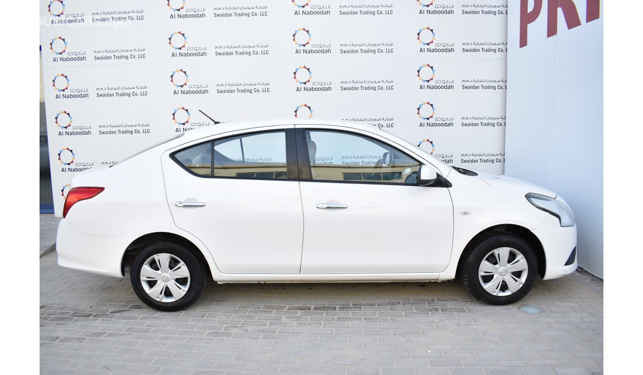 Nissan Sunny 1.5L SV 2016 GCC SPECS WITH DEALER WARRANTY STARTING FROM- 19,900 DHS