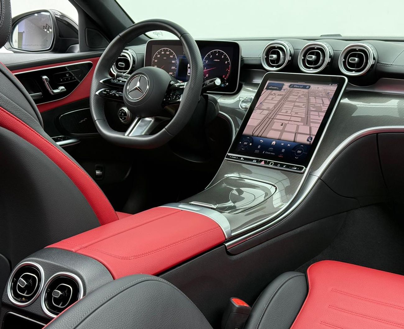 Mercedes-Benz C 200 2024 Mercedes Benz C200, 2029 Mercedes Warranty + Service Pack, Full MB Service History, Low Km, GCC