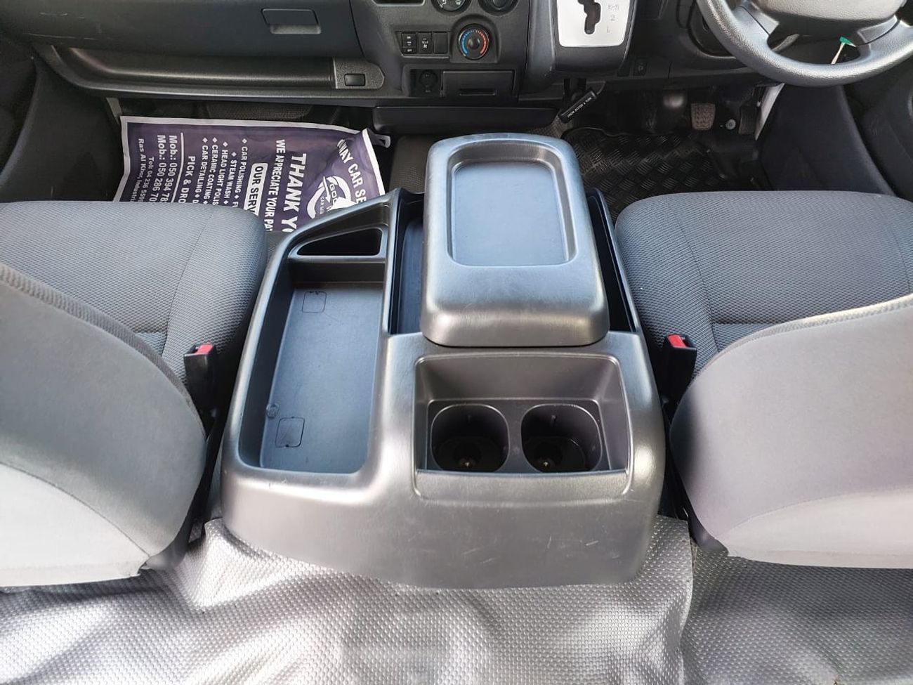 تويوتا هاياس TOYOTA HIACE COMMUTER VAN RHD 2019 MODEL 3.0 L DIESEL AUTOMATIC(PM39520)