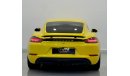 Porsche 718 Cayman Std 2017 Porsche 718 Cayman, Full Service History, Warranty, GCC