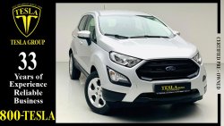 Ford EcoSport FULL OPTION LEATHER SEATS ORGINAL BACK CAMERA / GCC / 2019 / WARRANTY + SERVICE: 5/7/2024/737 DHS PM