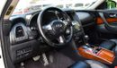 Infiniti FX50 2009 GCC model, fingerprint slot, rear camera, leather, cruise control, sensor wheels, in excellent