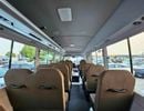Toyota Coaster 2.7L PETROL M/T DUAL TONE || 23 SEATER | AUTO DOOR | HLF LUGGAGE RACK (CODE # COPB)
