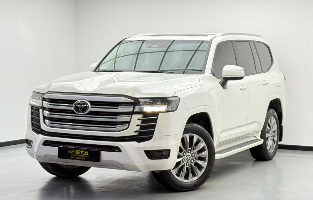 تويوتا لاند كروزر GXR 4.0L 2025 Toyota Land Cruiser GXR Top, Toyota Warranty + Service Pack, Low Km, 7 Seater, GCC