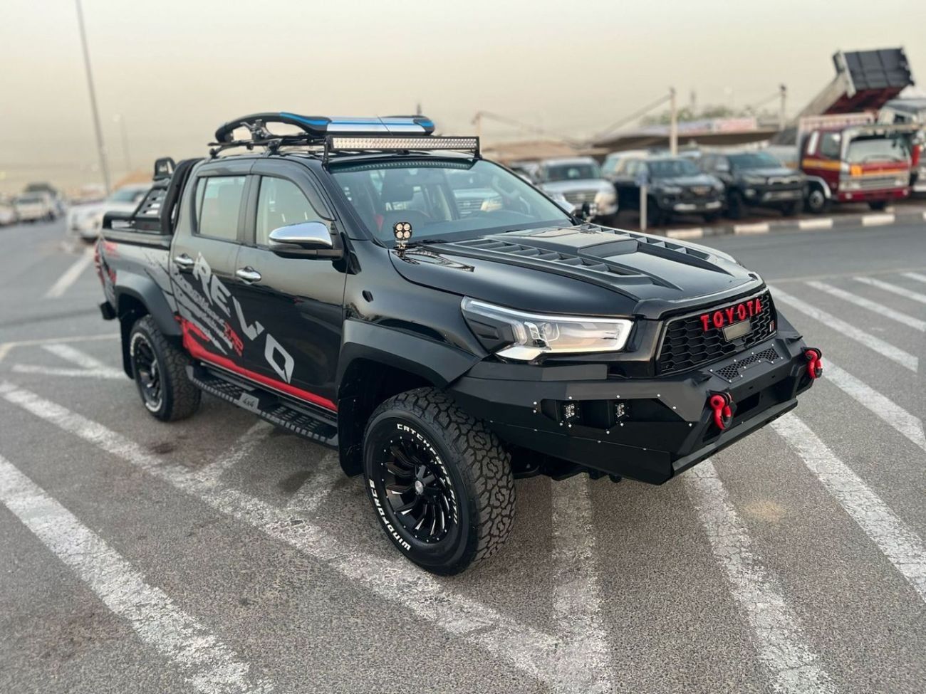 Toyota Hilux 2021 Toyota Hilux Revolution Edition – Fully Customized – 4x4 GCC Specs