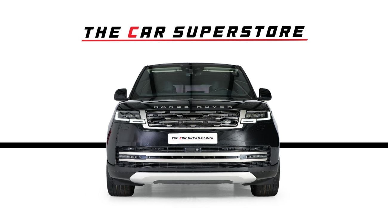 لاند روفر رينج روفر SE P400 Al Tayer Warranty Until 2028-Black On Black