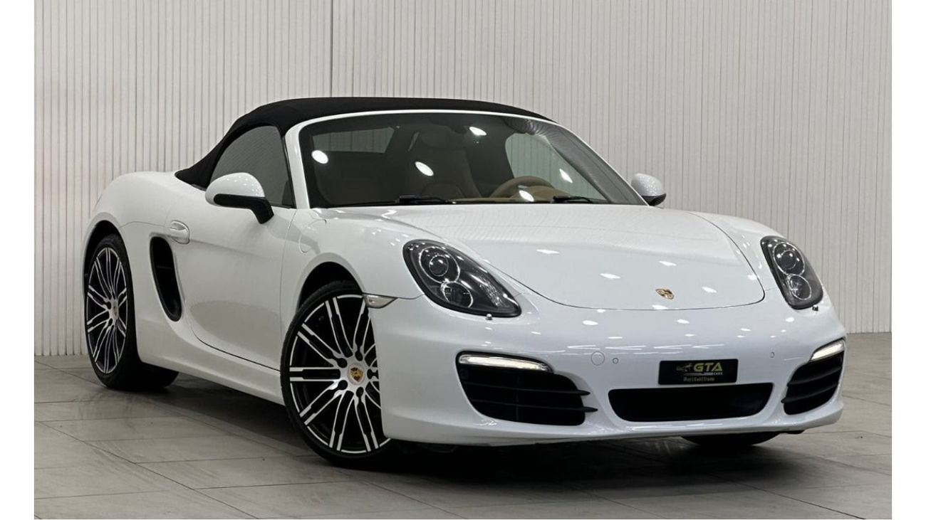Porsche 718 Boxster Std 2016 Porsche Boxster, Service History, Just Serviced, Low kms, GCC Specs