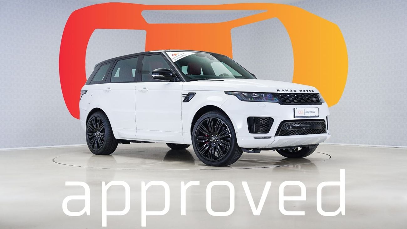 لاند روفر رينج روفر سبورت HSE Dynamic | AED 4,097 PM | Warranty July-2027 | GCC