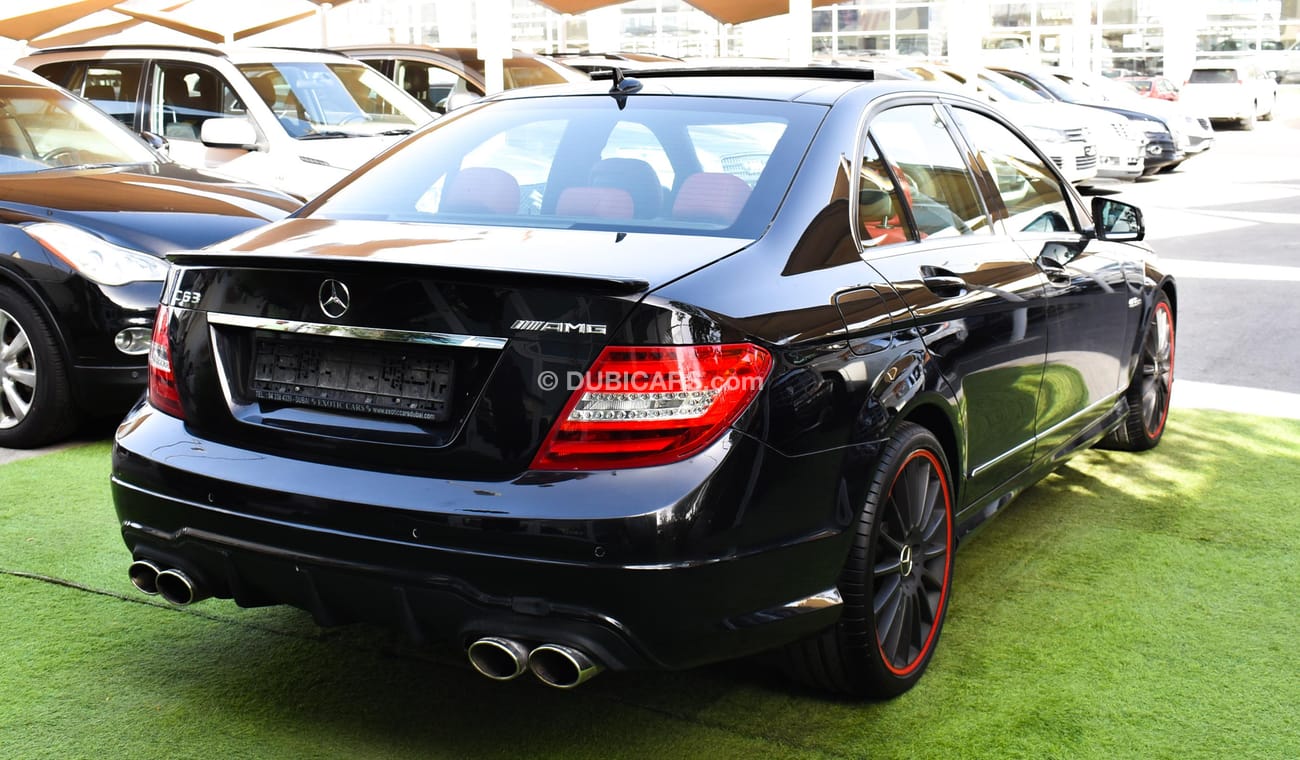 Mercedes-Benz C 300 2012 model Kit 63 imported from Japan, leather panorama, cruise control, steering wheel, sensors, wh