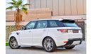 Land Rover Range Rover Sport Sport HSE V6 | 2,428 PM | 0% Downpayment | Full Option | Immaculate Condition