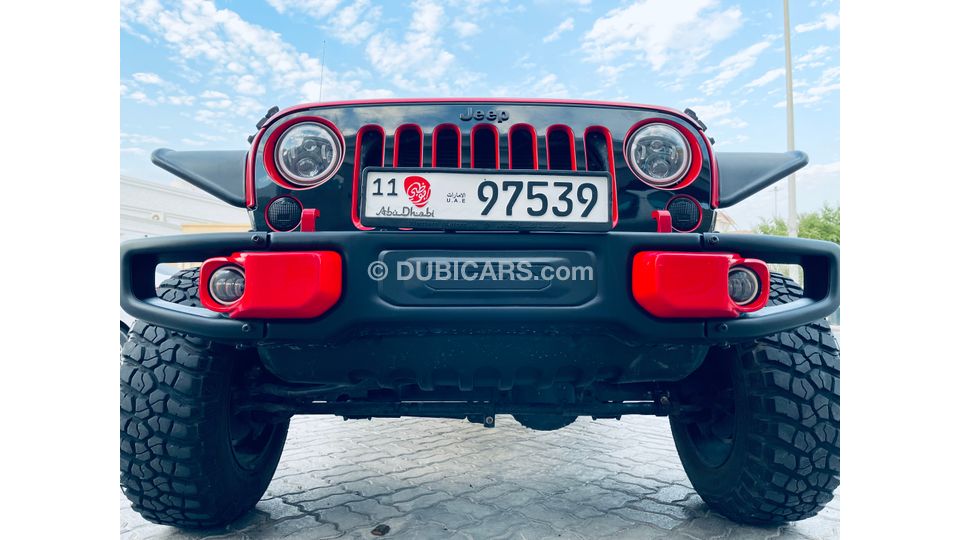 Jeep Wrangler Marshal edition for sale AED 110,000. Red, 2017