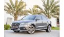 Audi Q3 S-line 40 TFSI | 1,351 P.M | 0% Downpayment | Full Option