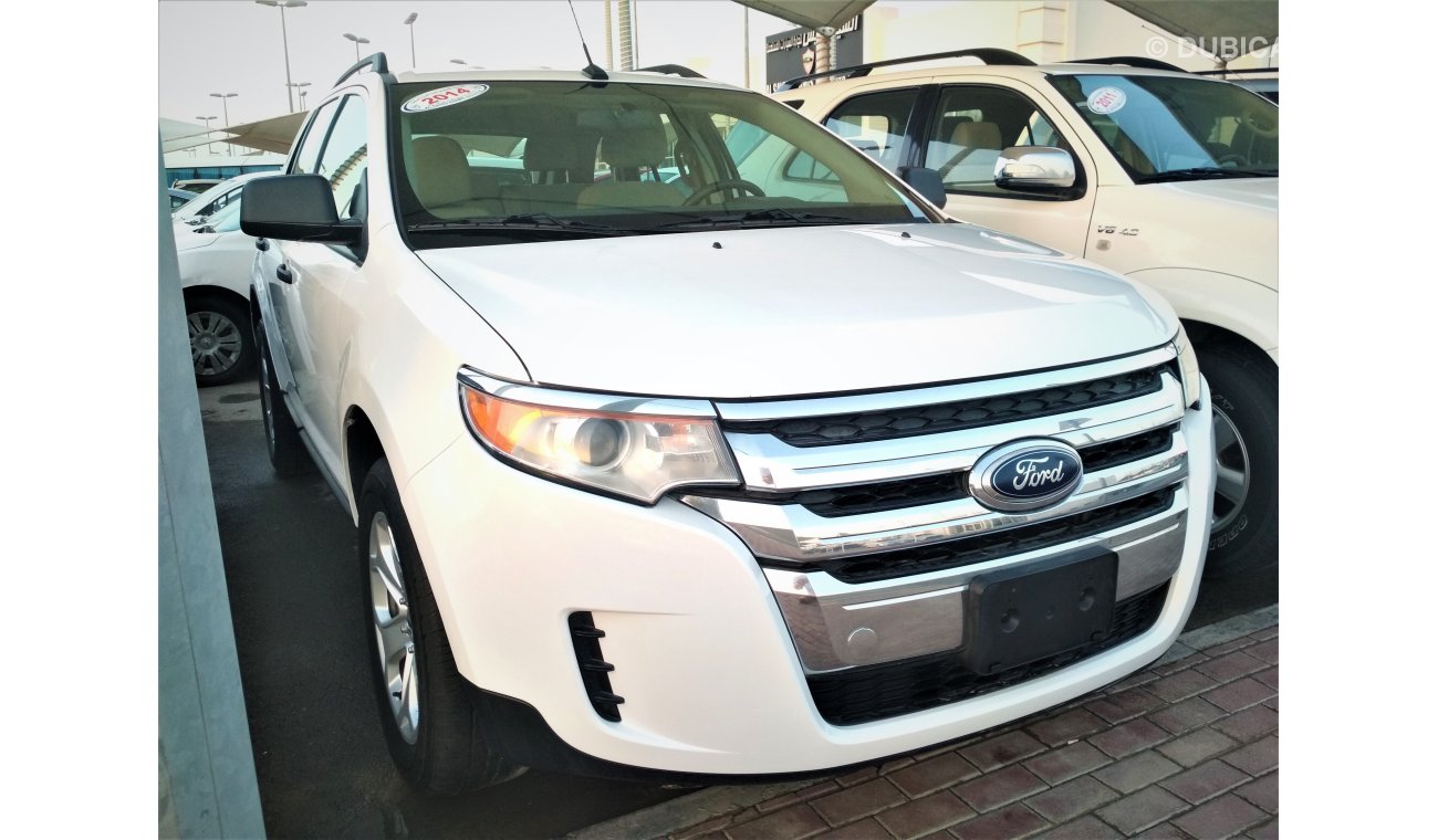 Ford Edge 2014 WHITE GCC NO ACCIDENT NO PAINT PERFECT