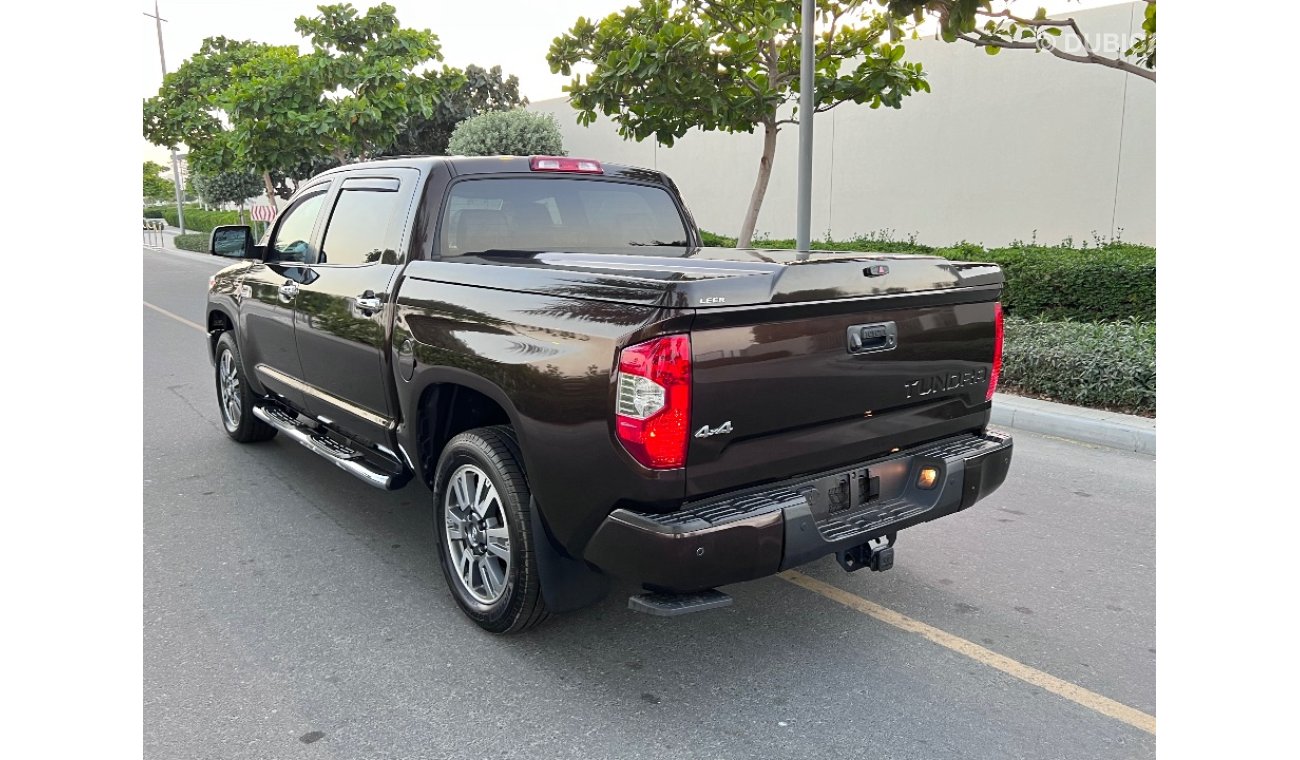 Toyota Tundra Tundra pickup model 2018, customs papers, edition number one