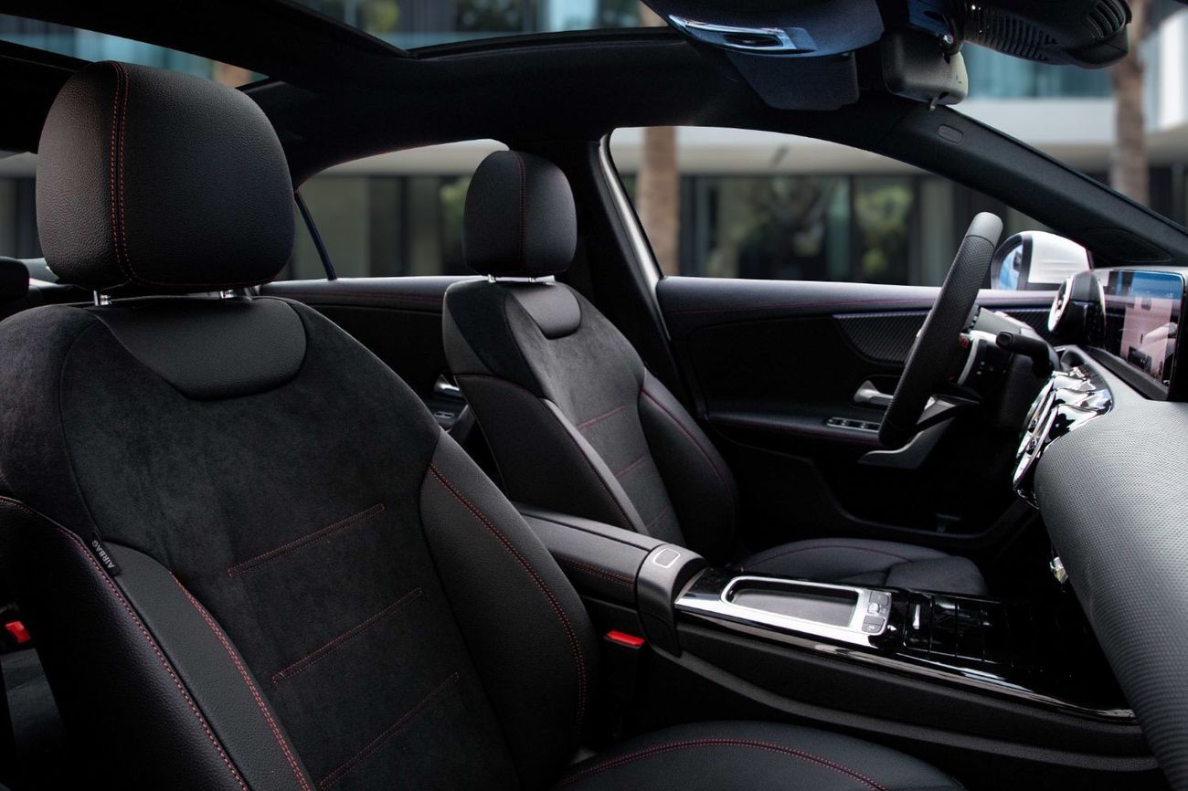 مرسيدس بنز A 200 L Sedan | 3,133 P.M  | 0% Downpayment | Brand New