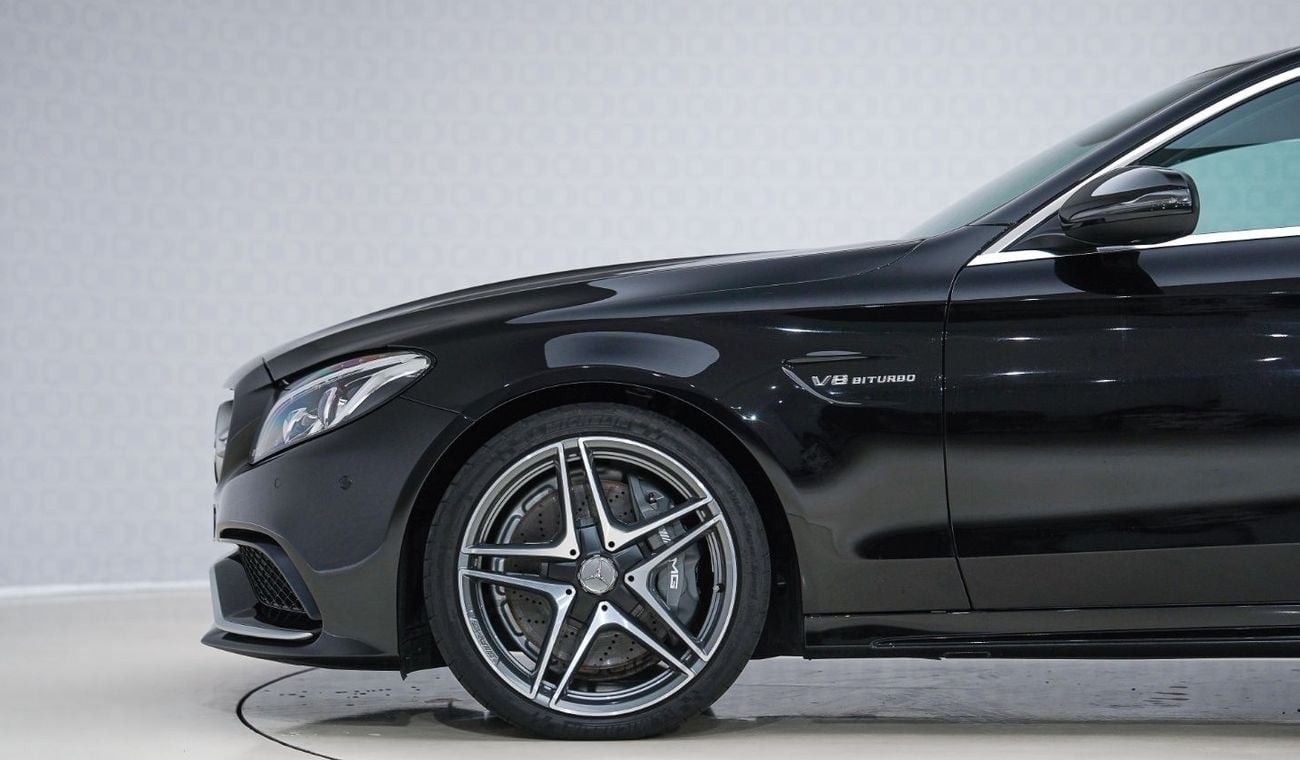 Mercedes-Benz C 63 AMG AED 6,899 P/M - 2 Years Warranty - C63 AMG