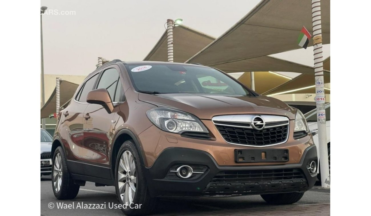 Opel Mokka اوبل موكا 2016 خليجي فل اوبشن اعلى مواصفات فبريكا بره وجوا