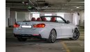 BMW 430i i Convertible M-Kit 2017 GCC under Agency Warranty with Zero Down-Payment.